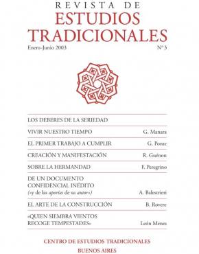 Revista de Estudios Tradicionales 3